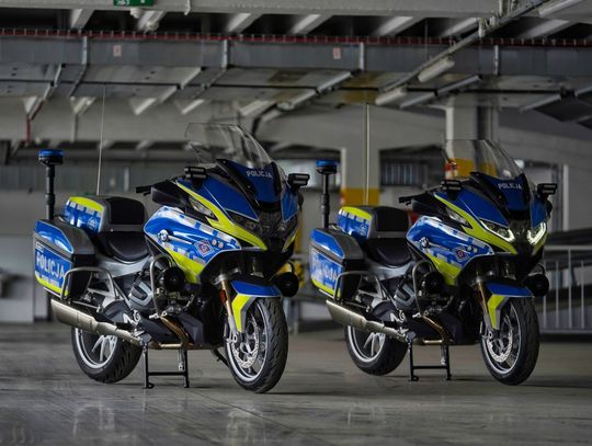 Policyjne motocykle BMW w nowej kolorystyce już w Bydgoszczy 
