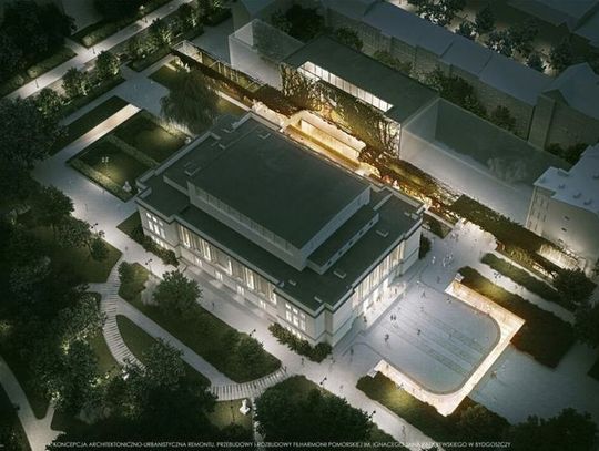 Przetarg na rozbudowę Filharmonii Pomorskiej w Bydgoszczy. Ponad 400 mln zł