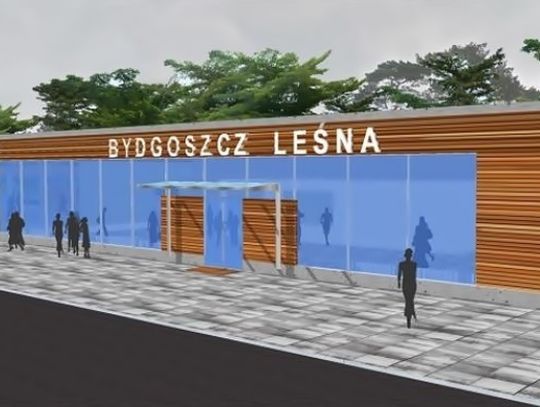 Punkt Straży Miejskiej przy stacji Bydgoszcz-Leśna 