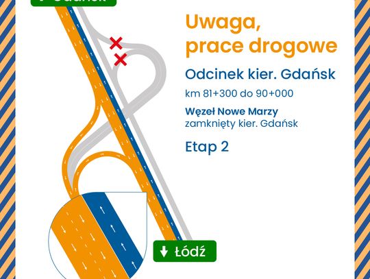 Remonty na A1. Aktualizacja