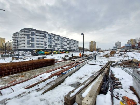Rozbudowa ulicy Kujawskiej. Prace wkraczają w następny etap