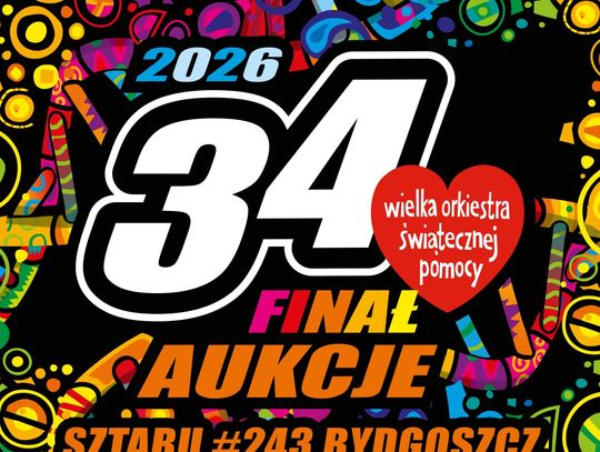 Ruszyły aukcje Bydgoskiego Sztabu WOŚP — licytuj dla 34. Finału