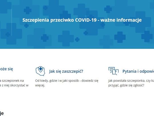 Ruszyły infolinia i strona internetowa poświęcone szczepieniom