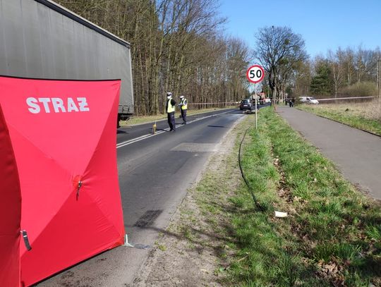 Śmiertelny wypadek z udziałem motorowerzysty w regionie