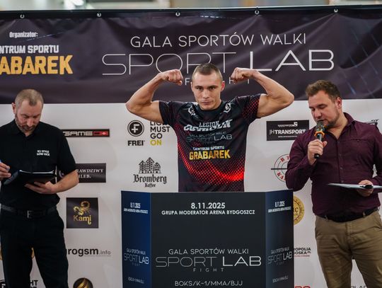 Sportowe emocje zawitają do Galerii Pomorskiej! Oficjalne ważenie zawodników przed galą Sport Lab Fight 2026