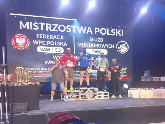 Sportowe podium dla bydgoskiego policjanta
