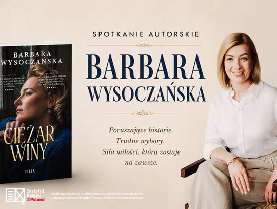Spotkanie z Barbarą Wysoczańską w ramach Dyskusyjnego Klubu Książki