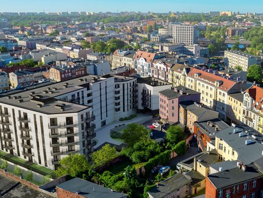 Śródmiejska inwestycja nad Brdą w Bydgoszczy z pozwoleniem na użytkowanie