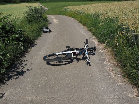 Świadków wypadku z udziałem rowerzystów prosimy o kontakt