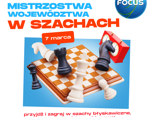 Szachowe emocje w Bydgoszczy. Mistrzostwa Województwa w CH Focus już 7 marca