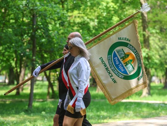 Sztandar dla sanatorium Przy Tężni w Inowrocławiu