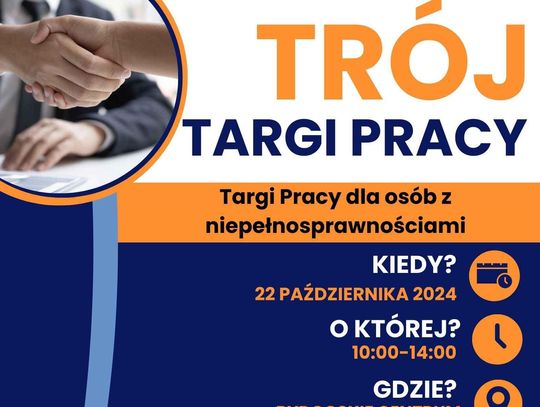 Trój Targi Pracy. Targi dla osób z niepełnosprawnościami