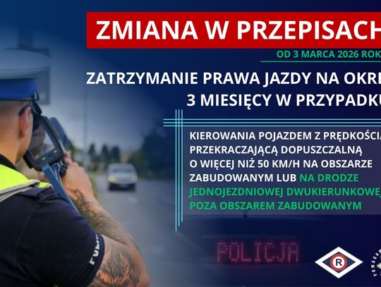 Ważne zmiany w przepisach ruchu drogowego!