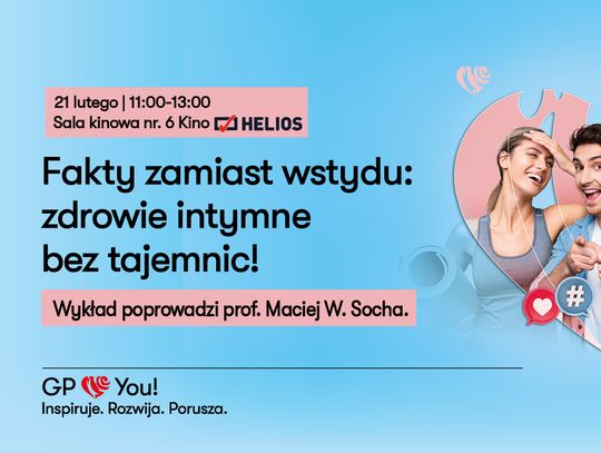 Ważny temat, rzetelna wiedza. Galeria Pomorska zaprasza na wykład o zdrowiu intymnym