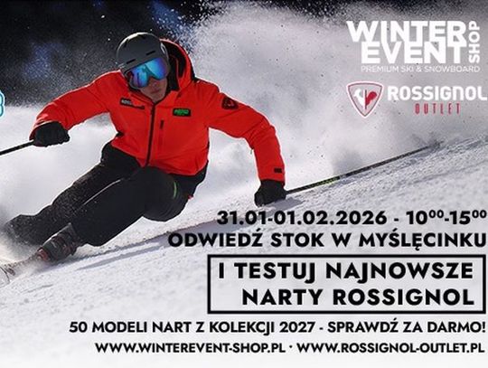 Wielki darmowy test nart w Myślęcinku