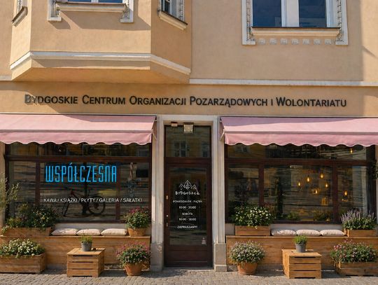 "Współczesna" wraca na Gdańską 5. Mózg Foundation otworzy w centrum Bydgoszczy nową przestrzeń kultury i spotkań