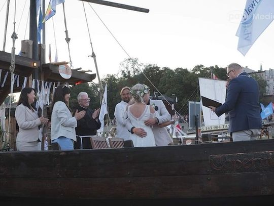 Wyjątkowe wydarzenie - ślub flisaczy - atrakcją 10. Festiwalu Wisły w Toruniu