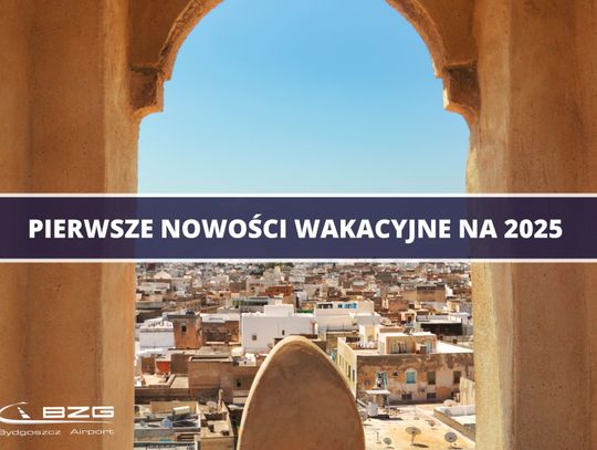 Z Bydgoszczy do Egiptu i nie tylko. Lotniskowe nowości na lato 2025!