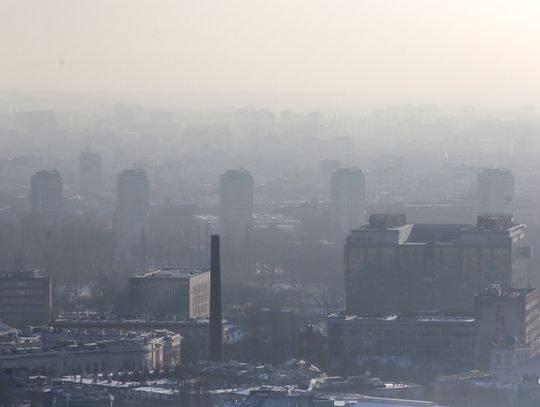 Zła jakość powietrza w wielu miejscach w kraju; w Warszawie, w Bydgoszczy, w Lublinie