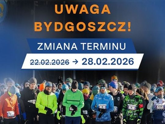 Zmiana terminu najbliższego biegu CITY TRAIL w Bydgoszczy