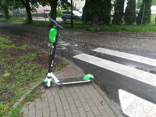 Zmiany dotyczące parkowania hulajnóg w Bydgoszczy