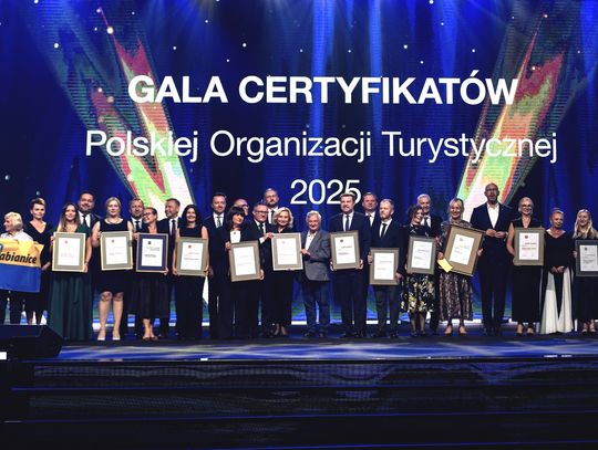 Znamy laureatów Konkursu na Najlepszy Produkt Turystyczny - Certyfikat POT 2025
