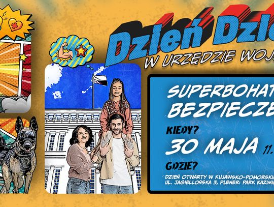 Zostań Superbohaterem Bezpieczeństwa. Dzień Dziecka w Urzędzie Wojewódzkim