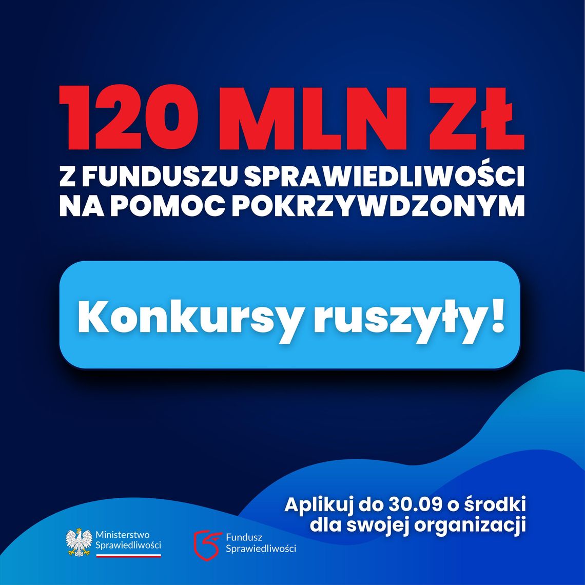 120 mln zł na pomoc pokrzywdzonym. Rusza konkurs dla organizacji pozarządowych