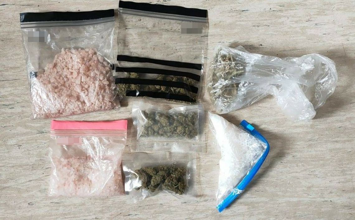 26-letni bydgoszczanin posiadał ponad pół kilograma narkotyków