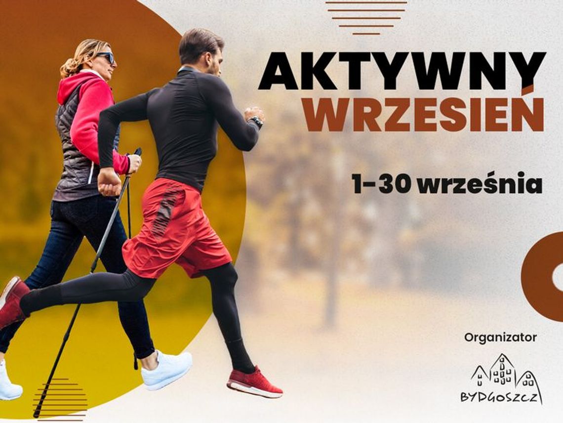 Aktywny wrzesień w Bydgoszczy. Przez 30 dni liczy się każdy krok