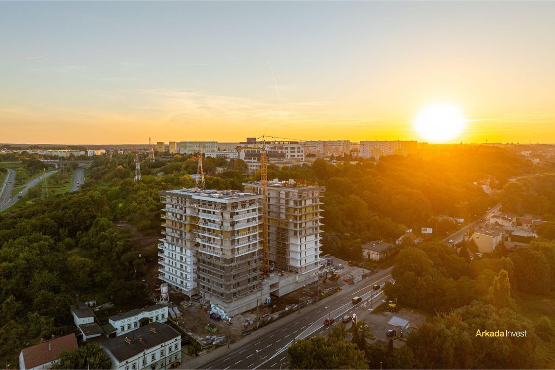 ASPIRE zmienia panoramę Bydgoszczy. Dwa 12-piętrowe budynki na skarpie i zielony dach z ponad 400 roślinami ASPIRE zmienia panoramę Bydgoszczy. Dwa 12-piętrowe budynki na skarpie i zielony dach z ponad 400 roślinami