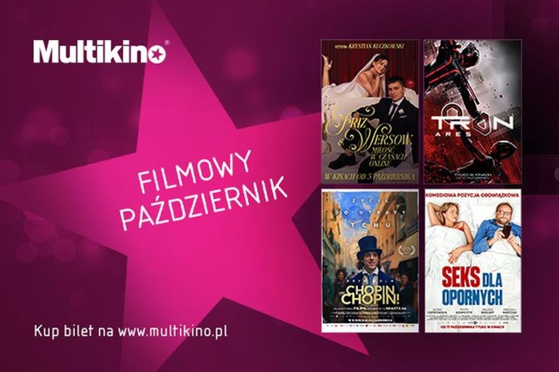 Aż pięć kultowych produkcji w październiku w Multikinie!