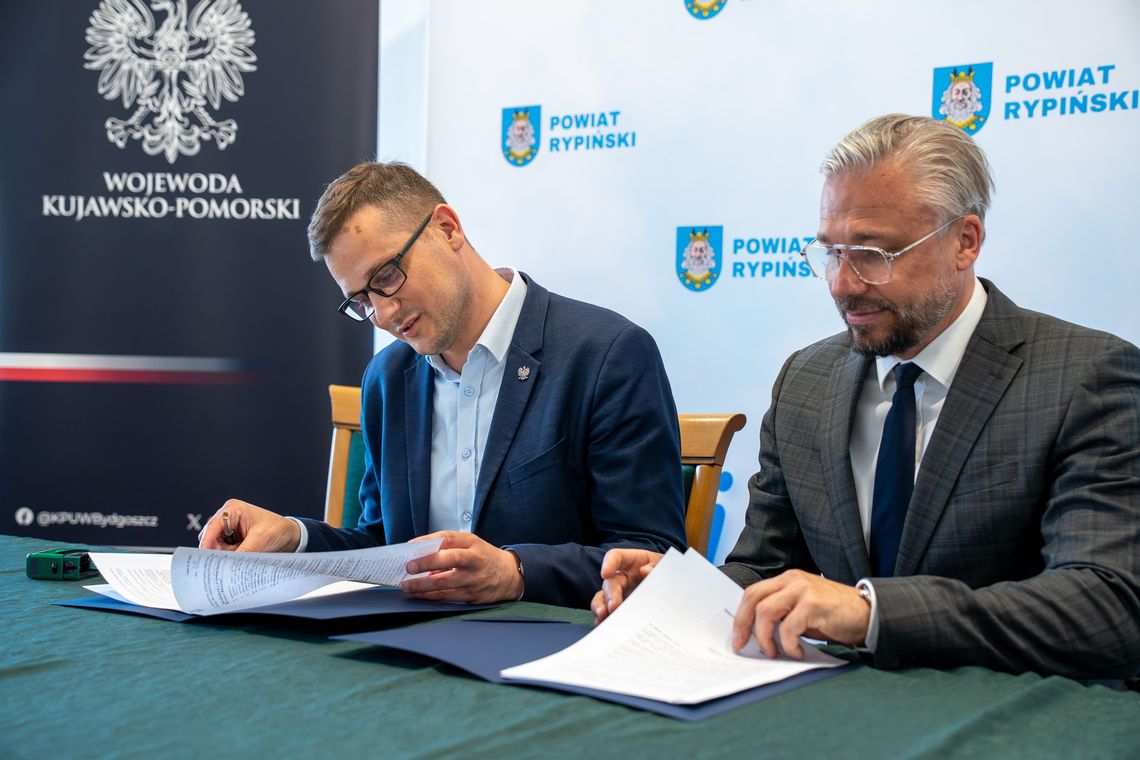 Bezpieczeństwo, edukacja i inwestycje. Wojewoda z wizytą w powiecie rypińskim Bezpieczeństwo, edukacja i inwestycje. Wojewoda z wizytą w powiecie rypińskim