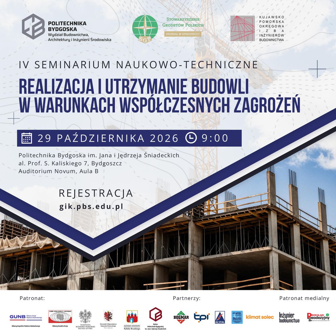 Bezpieczeństwo infrastruktury wobec współczesnych zagrożeń - seminarium na Politechnice Bydgoskiej Bezpieczeństwo infrastruktury wobec współczesnych zagrożeń - seminarium na Politechnice Bydgoskiej