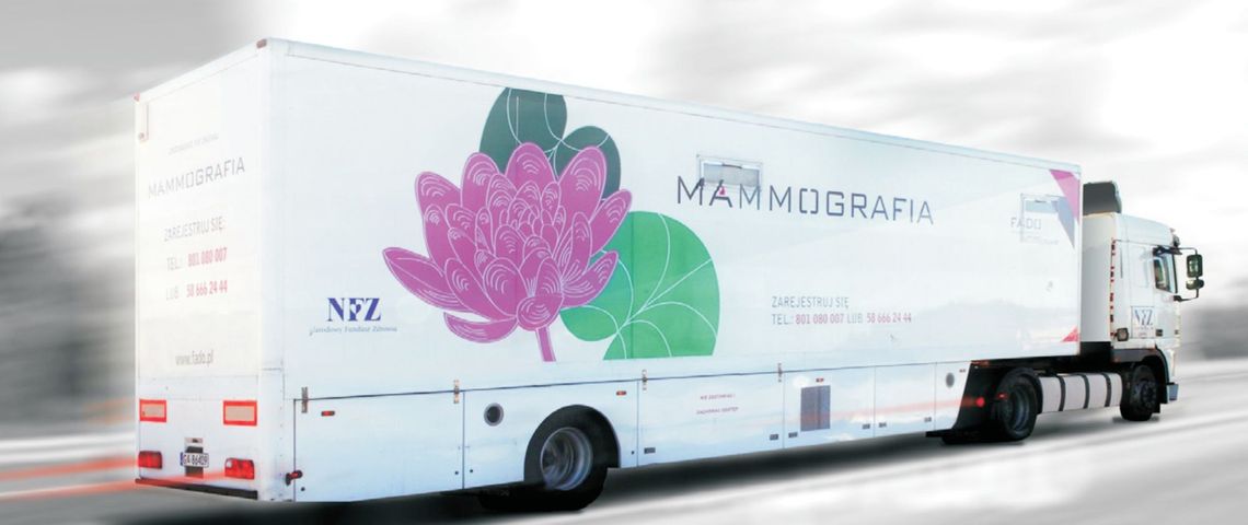 Bezpłatne badania w mobilnej pracowni mammograficznej