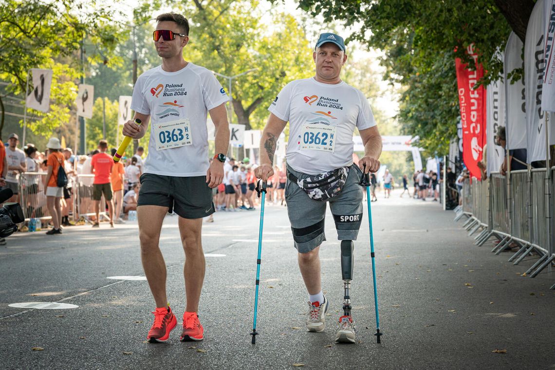 Biegacze charytatywnej sztafety pomogą osobom z Kujawsko-Pomorskiego