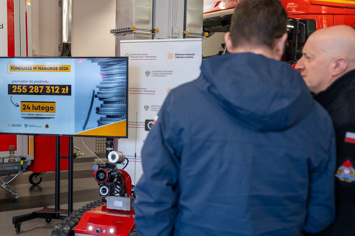 Blisko 255 mln zł na bezpieczeństwo i konkretne priorytety - rusza nowy nabór wniosków dla województwa kujawsko-pomorskiego w ramach ustawy o Ochronie Ludności i Obronie Cywilnej