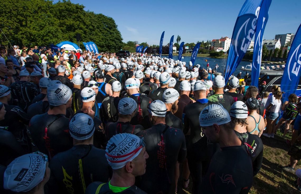 Blisko 4000 zawodników wzięło udział w Enea Bydgoszcz Triathlon 2018 