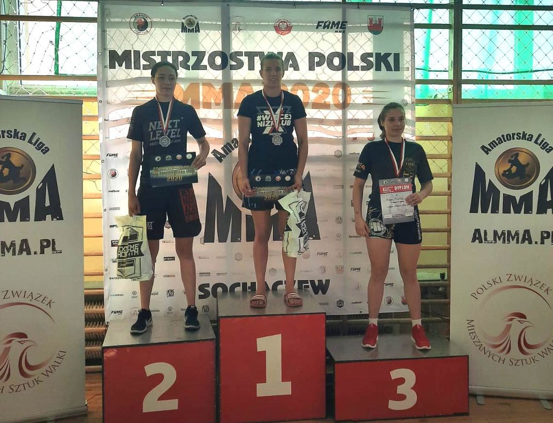 Bydgoscy Wojownicy z medalami Mistrzostw Polski MMA