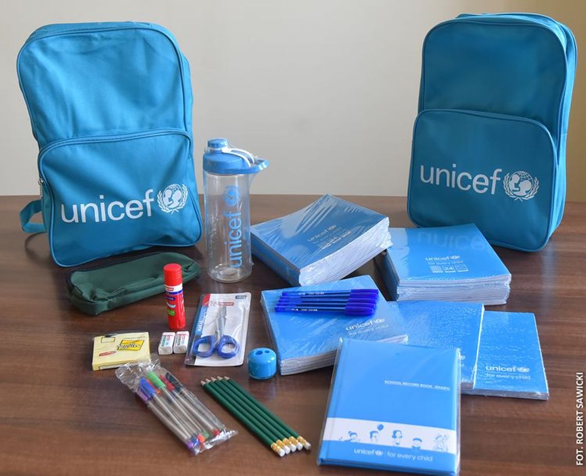 Bydgoskie dzieci uchodźców otrzymały pomoc od UNICEF