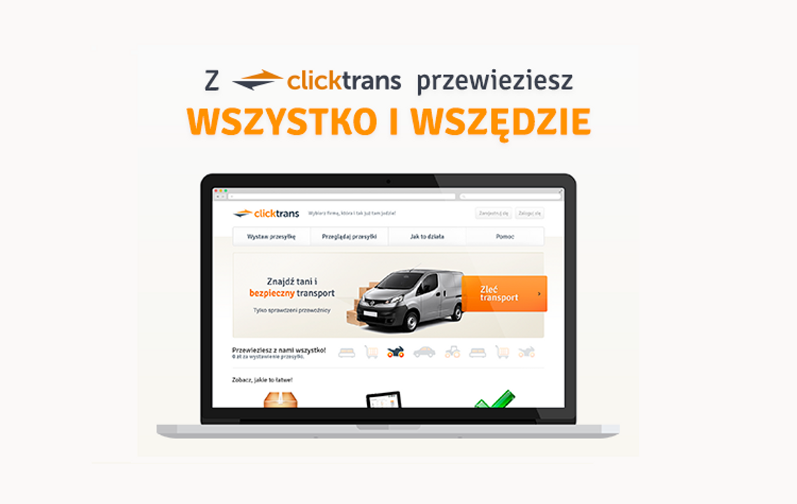 Clicktrans – tani sposób na transport w Bydgoszczy