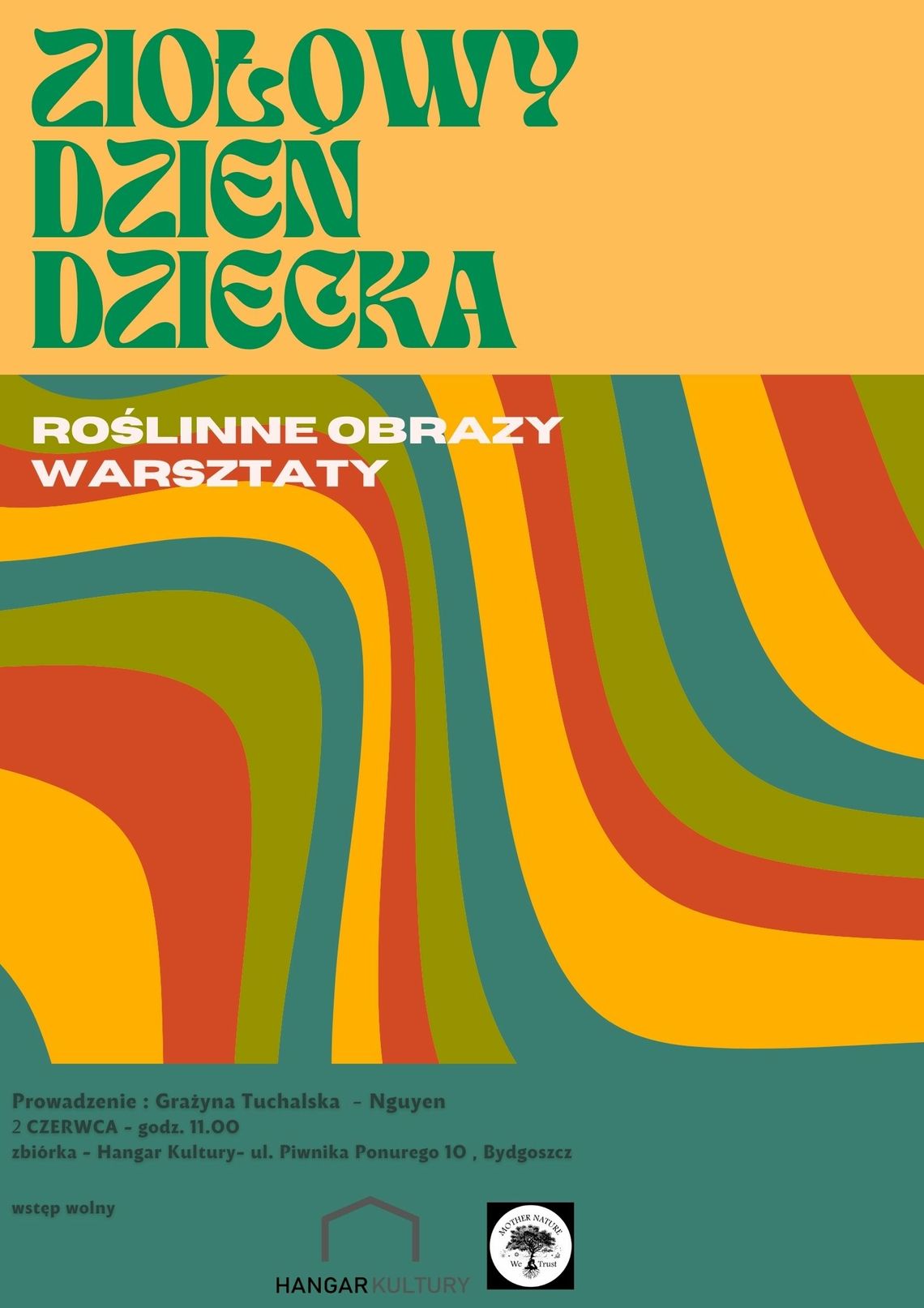 Co zmalować można roślinami? Ziołowy dzień dziecka w Fordonie