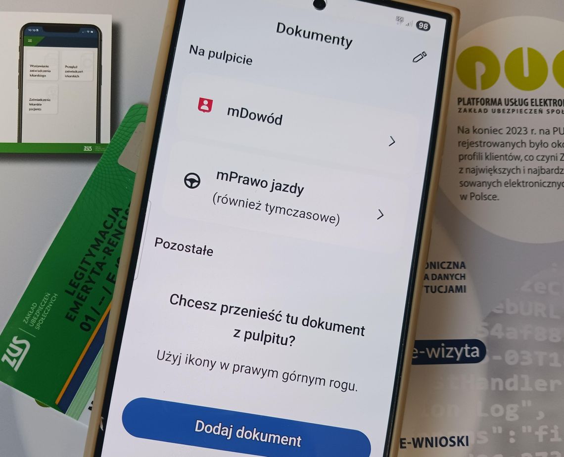 Coraz popularniejsza cyfrowa legitymacja ZUS – już ponad milion seniorów ją ma!