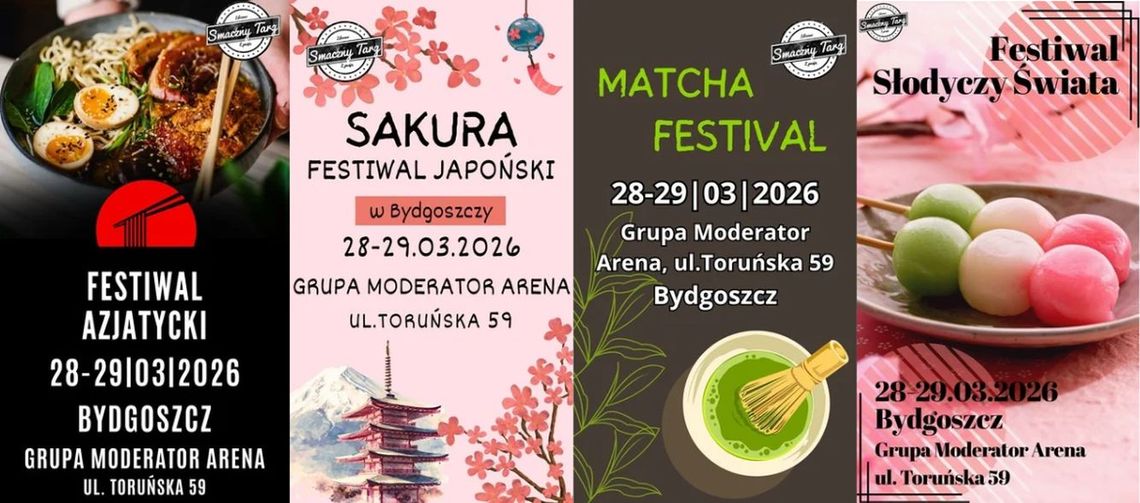 Cztery  wyjątkowe festiwale smaków i kultur w Bydgoszczy!