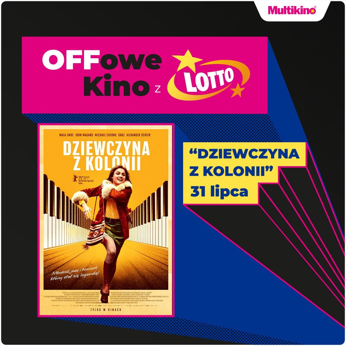 "Dziewczyna z Kolonii" 31 lipca w Multikinie