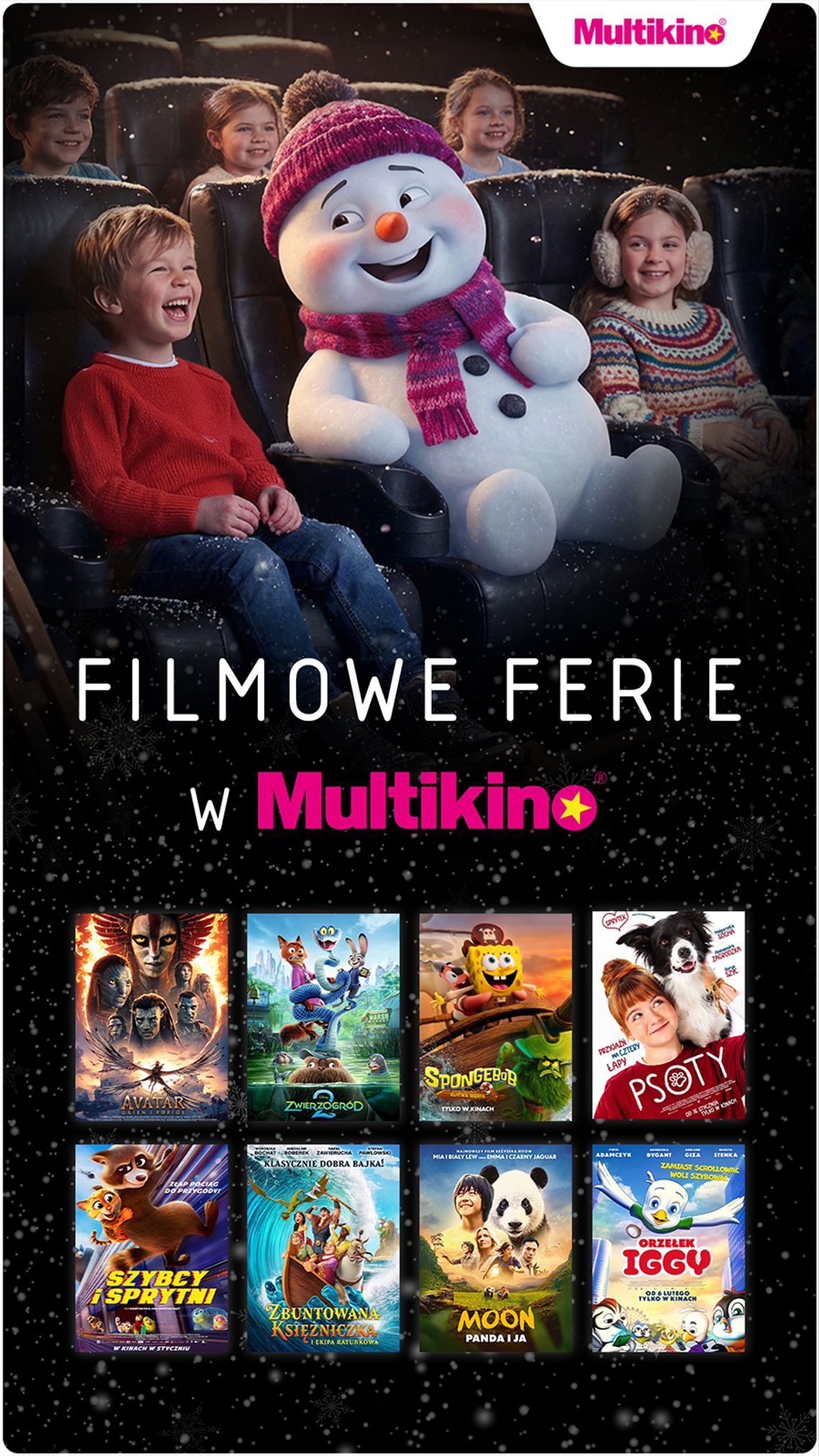 Filmowe ferie pełne przygód. Familijne hity i animacje w Multikinie od początku lutego