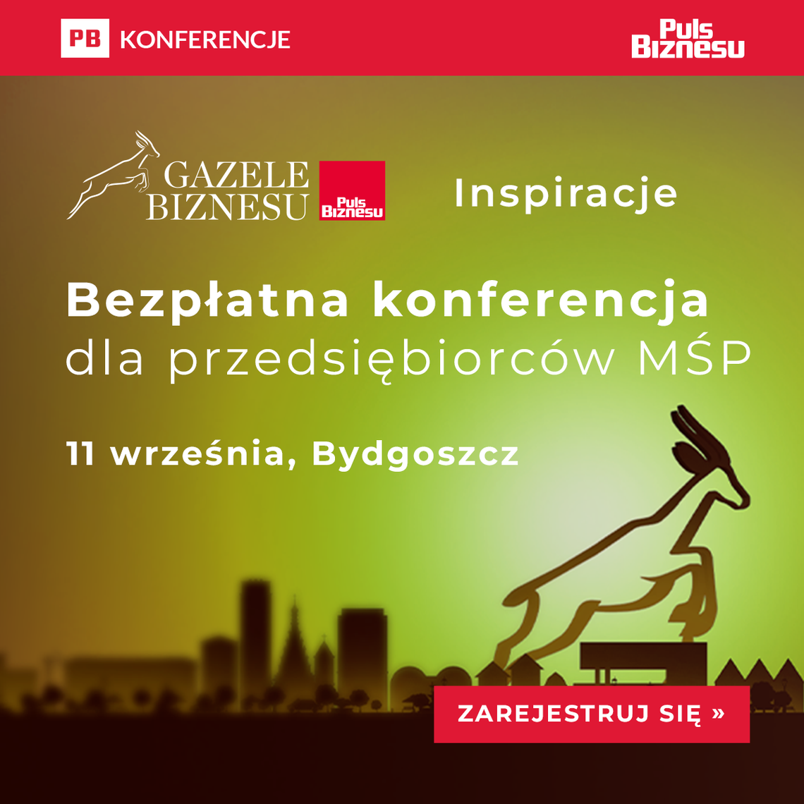 Gazele Inspiracje BYDGOSZCZ: Bezpłatna konferencja dla firm już 11 września
