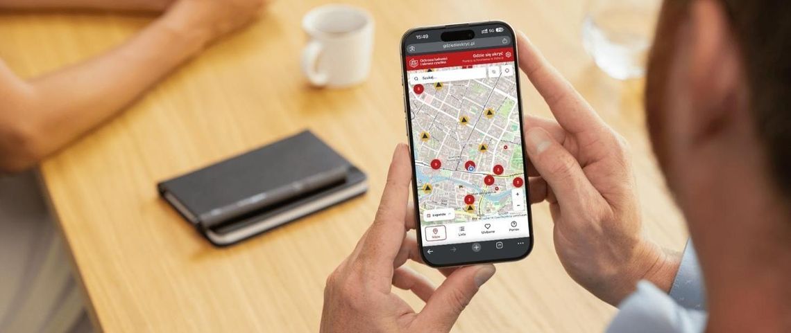 "Gdzie się ukryć" - nowa aplikacja już dostępna