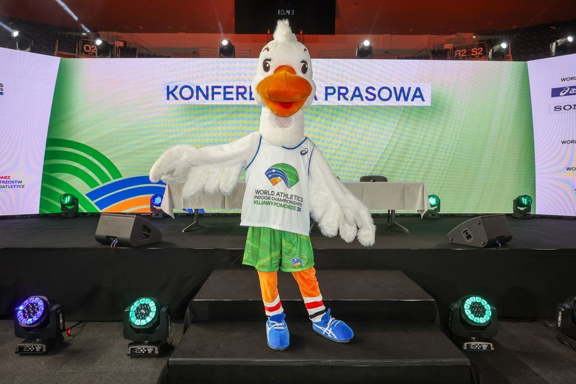 Goosia maskotką Halowych Mistrzostw Świata Goosia maskotką Halowych Mistrzostw Świata