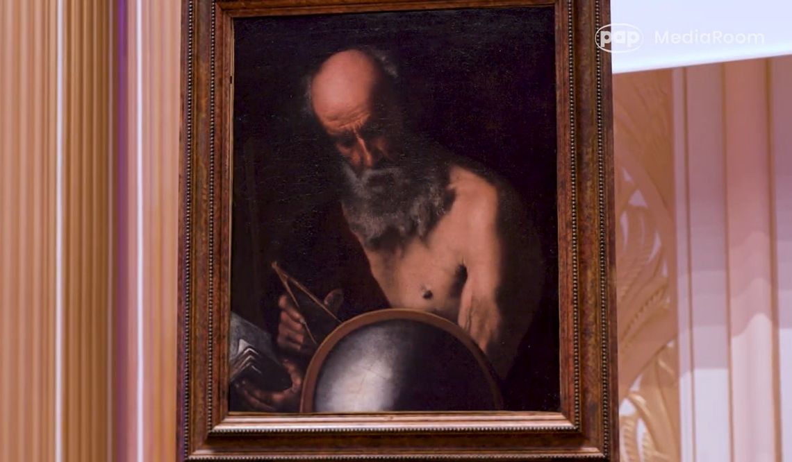 Grupa włoskich ekspertów uznała autentyczność obrazu Caravaggia „Archimedes” Grupa włoskich ekspertów uznała autentyczność obrazu Caravaggia „Archimedes”